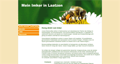 Desktop Screenshot of mein-imker-in-laatzen.de
